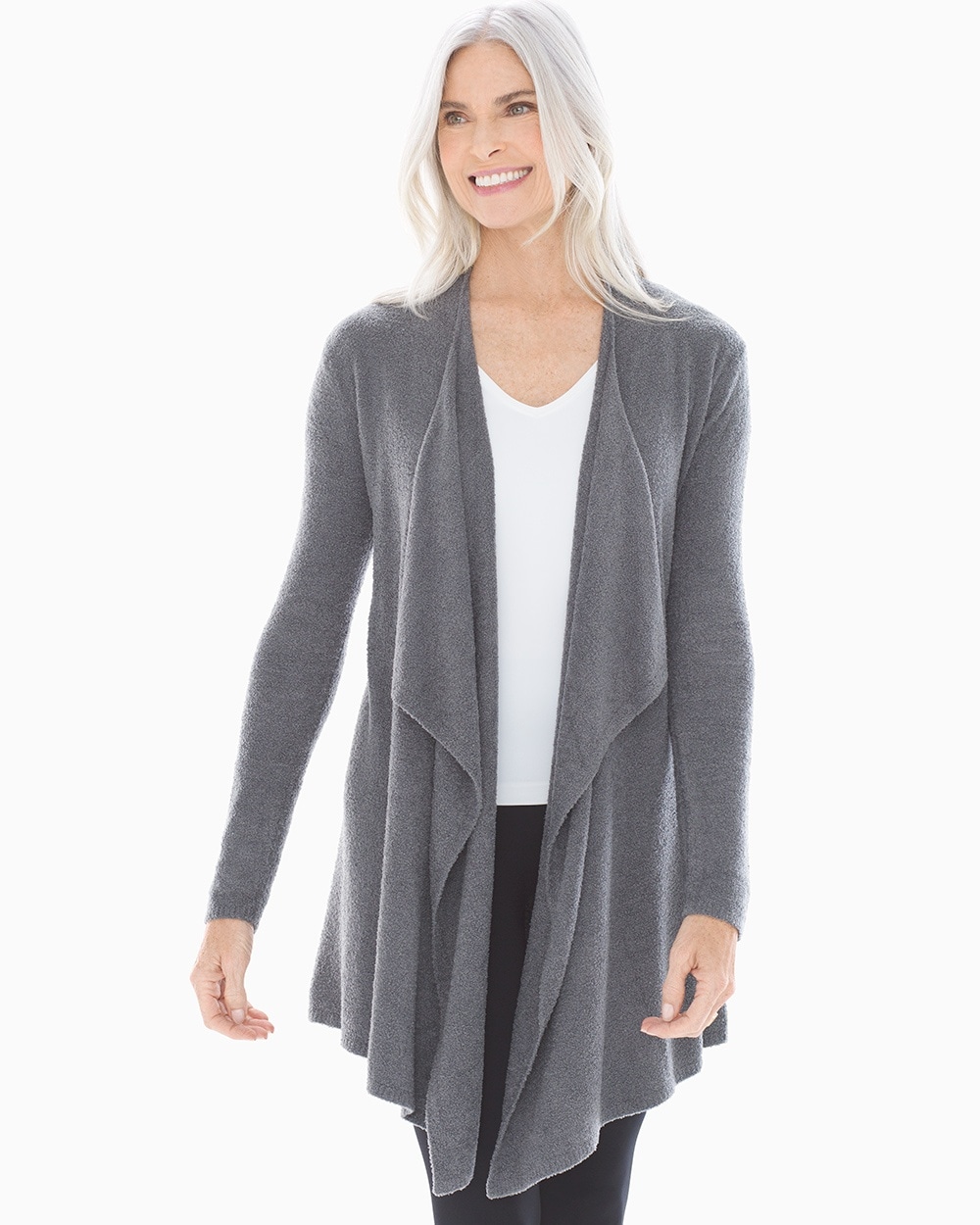 Barefoot Dreams Chic Lite Calypso Wrap Graphite