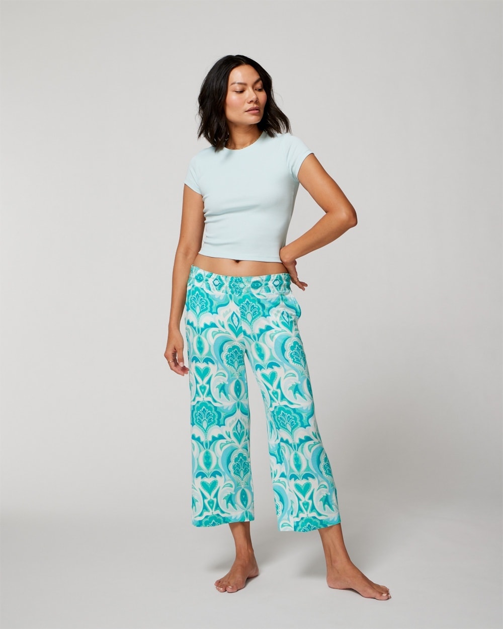 Cool Nights Cropped Pants