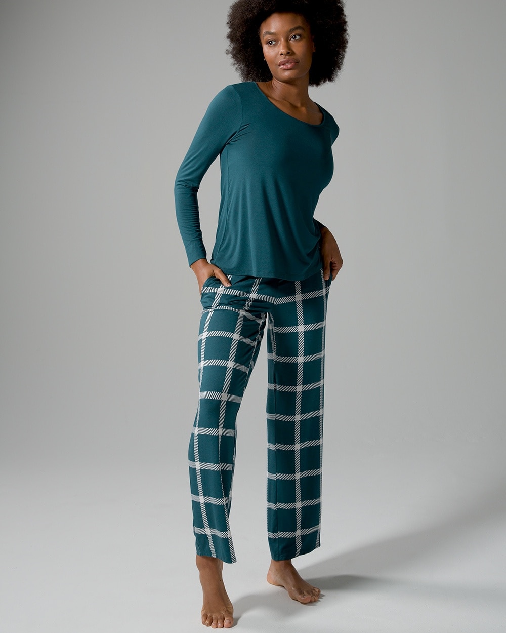 Cool Nights Long Sleeve Pajama Set