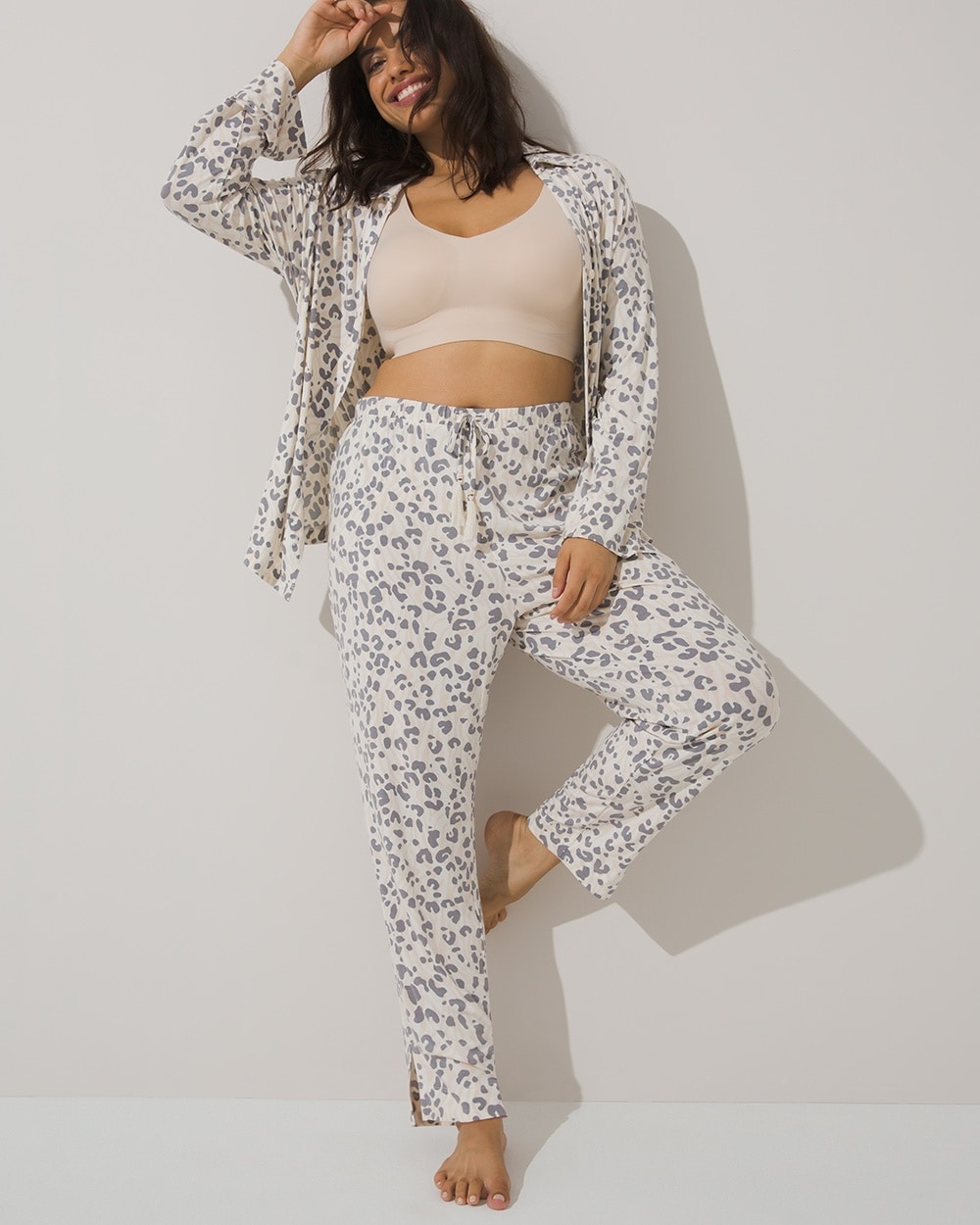 Cool Nights Tassel Ankle Pajama Pants