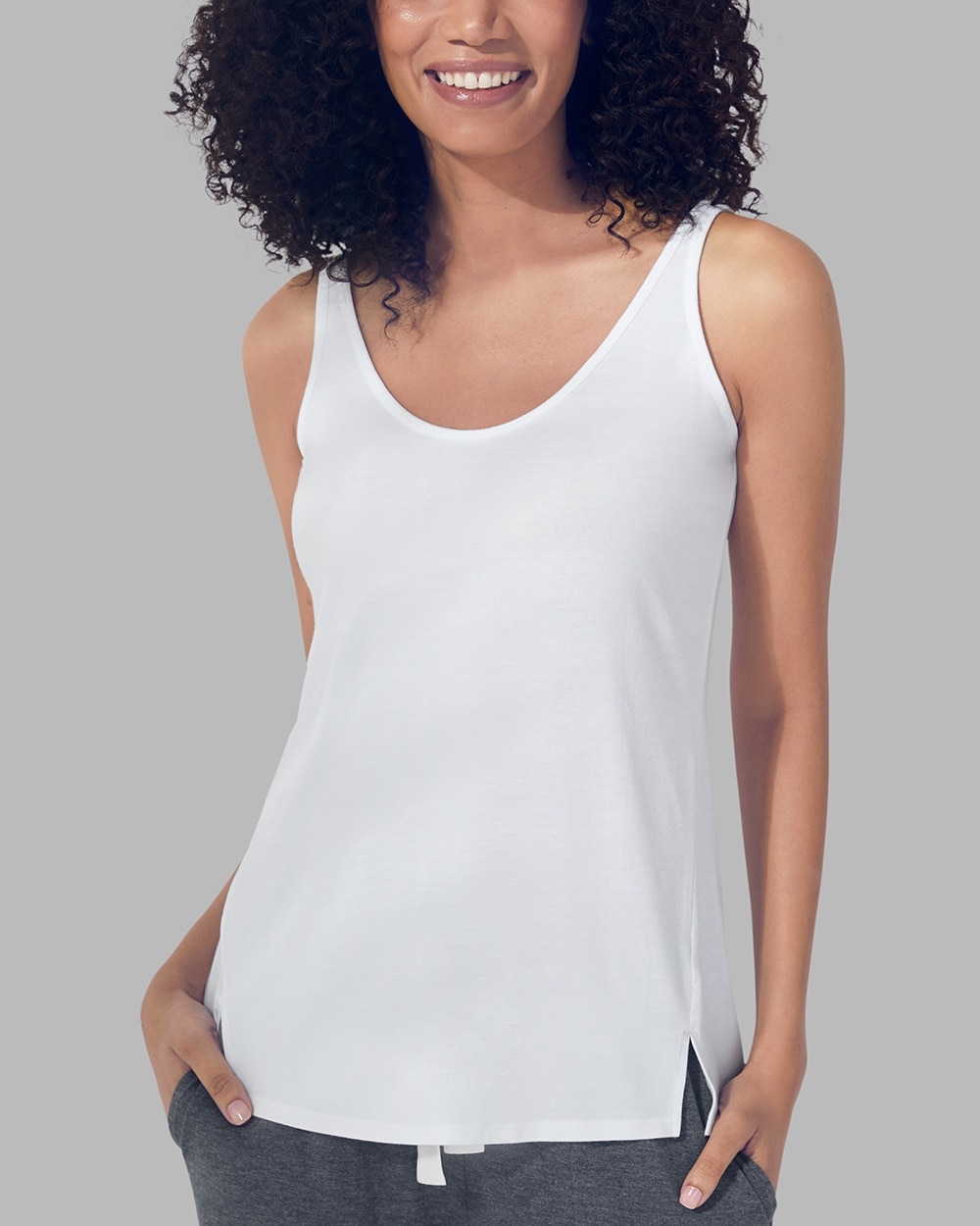 Modal V-Neck Sleep Tank