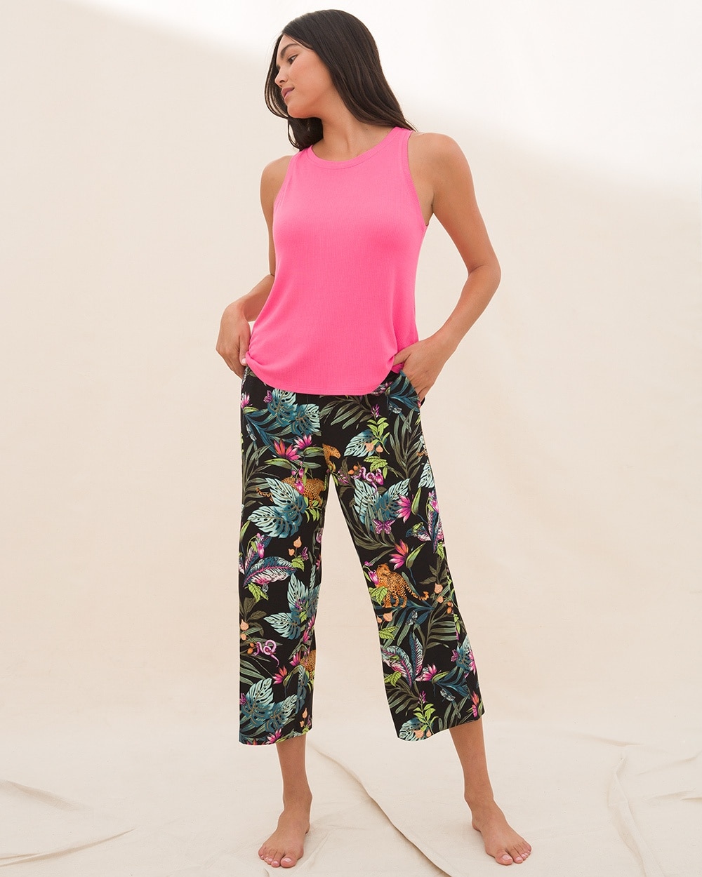 Cool Nights Tank Crop Set