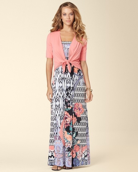 smocked strapless