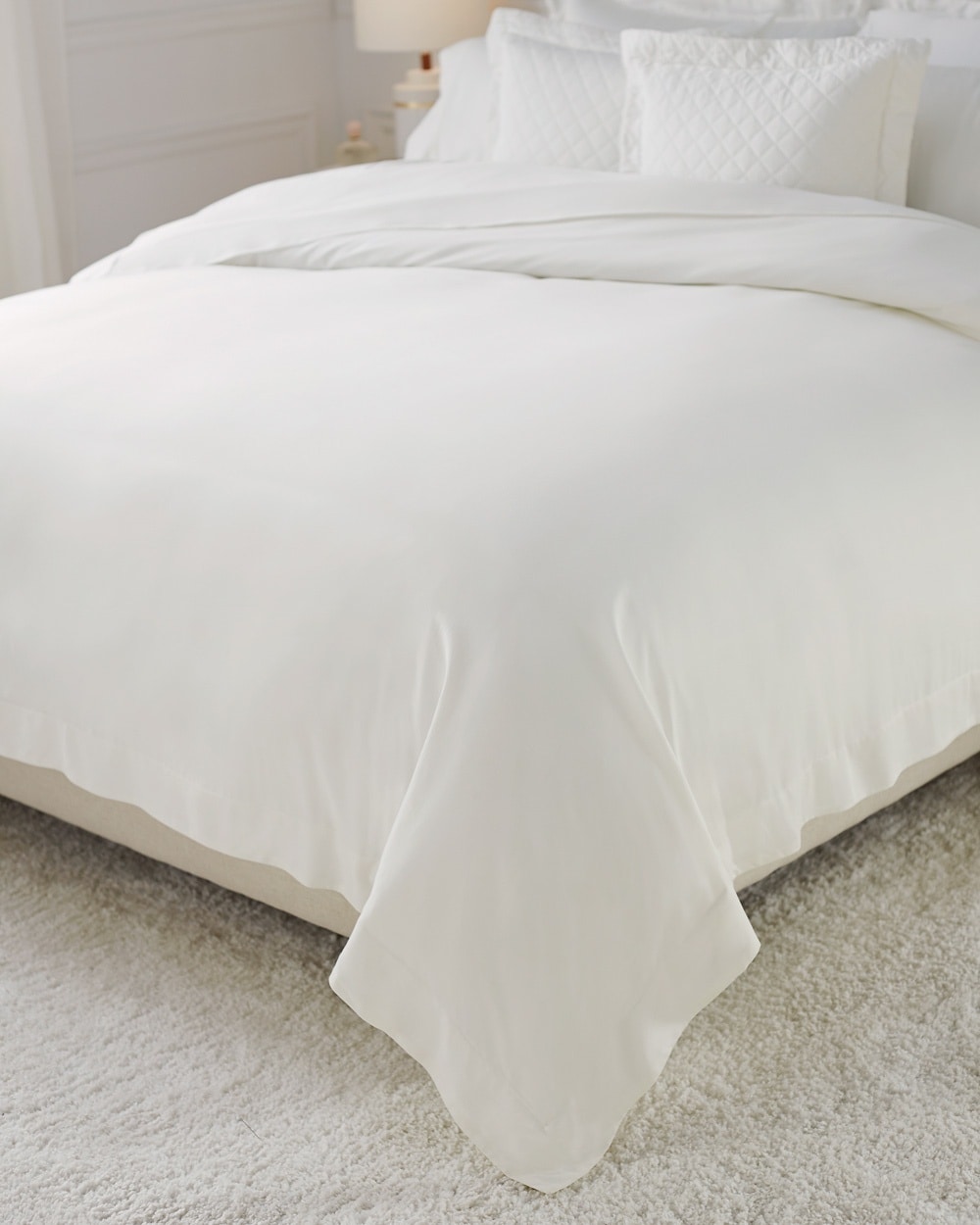 Viscose from Bamboo Luxe Duvet Cover Ivory