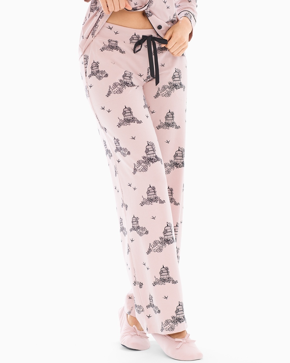 Embraceable Pajama Pants Fly Vintage Pink TL