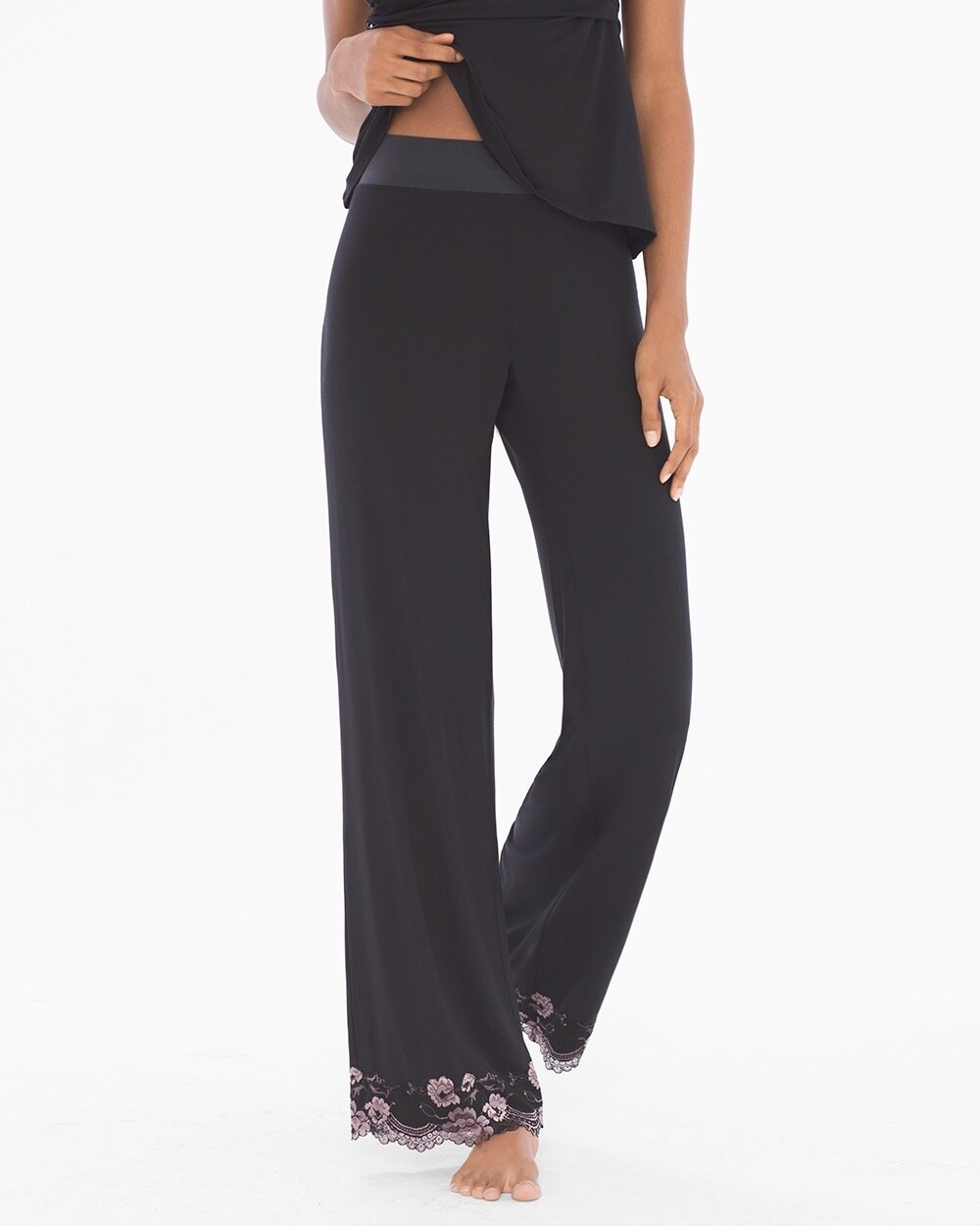 black pajama pants
