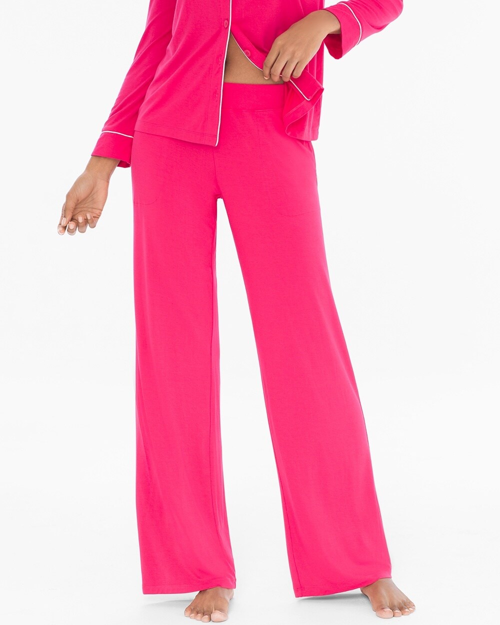 Cool Nights Pajama Pants Pink Punch