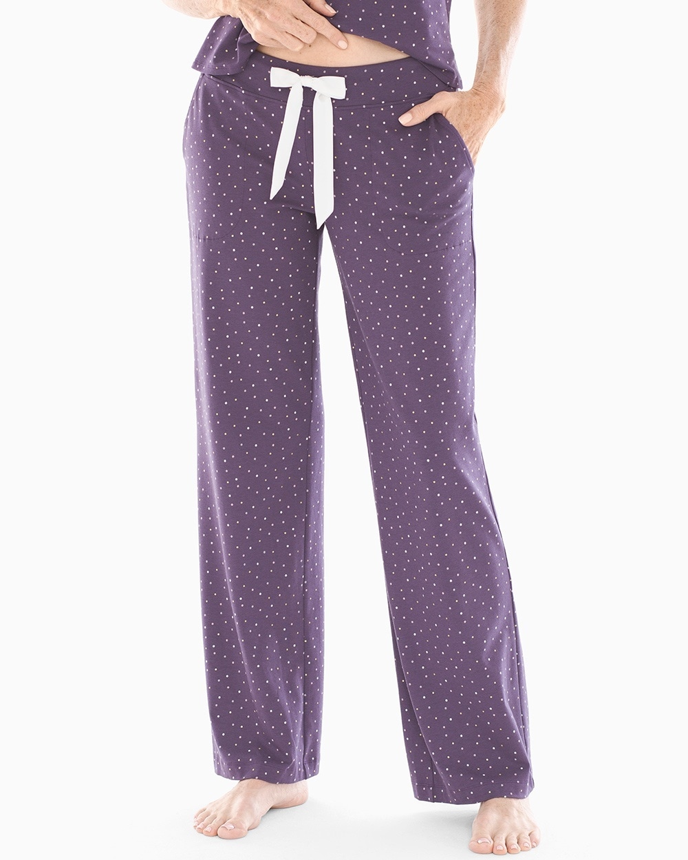 Embraceable Pajama Pants Festivity Black Violet SH