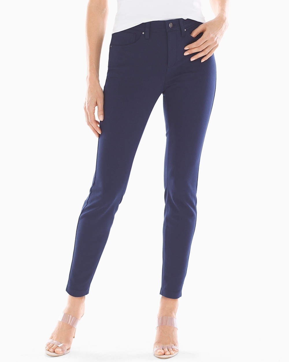 Style Essentials Slimming 5 Pocket Ponte Pants