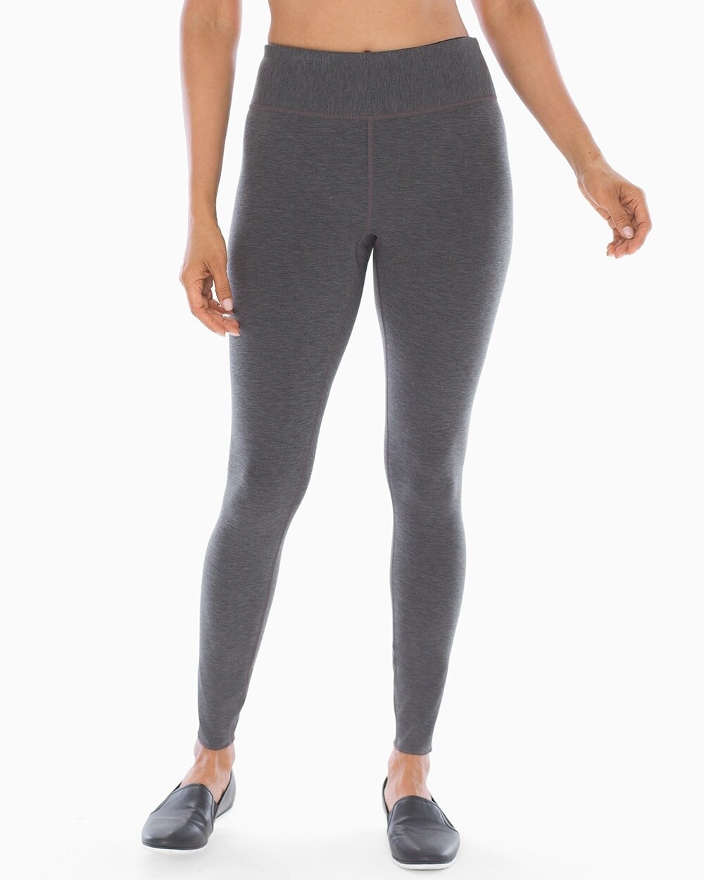 Reversible Leggings Black/Heather Grey RG