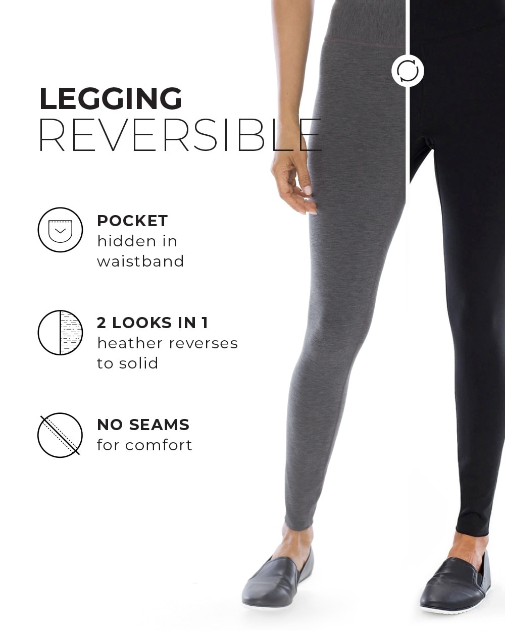 Reversible Leggings - Soma