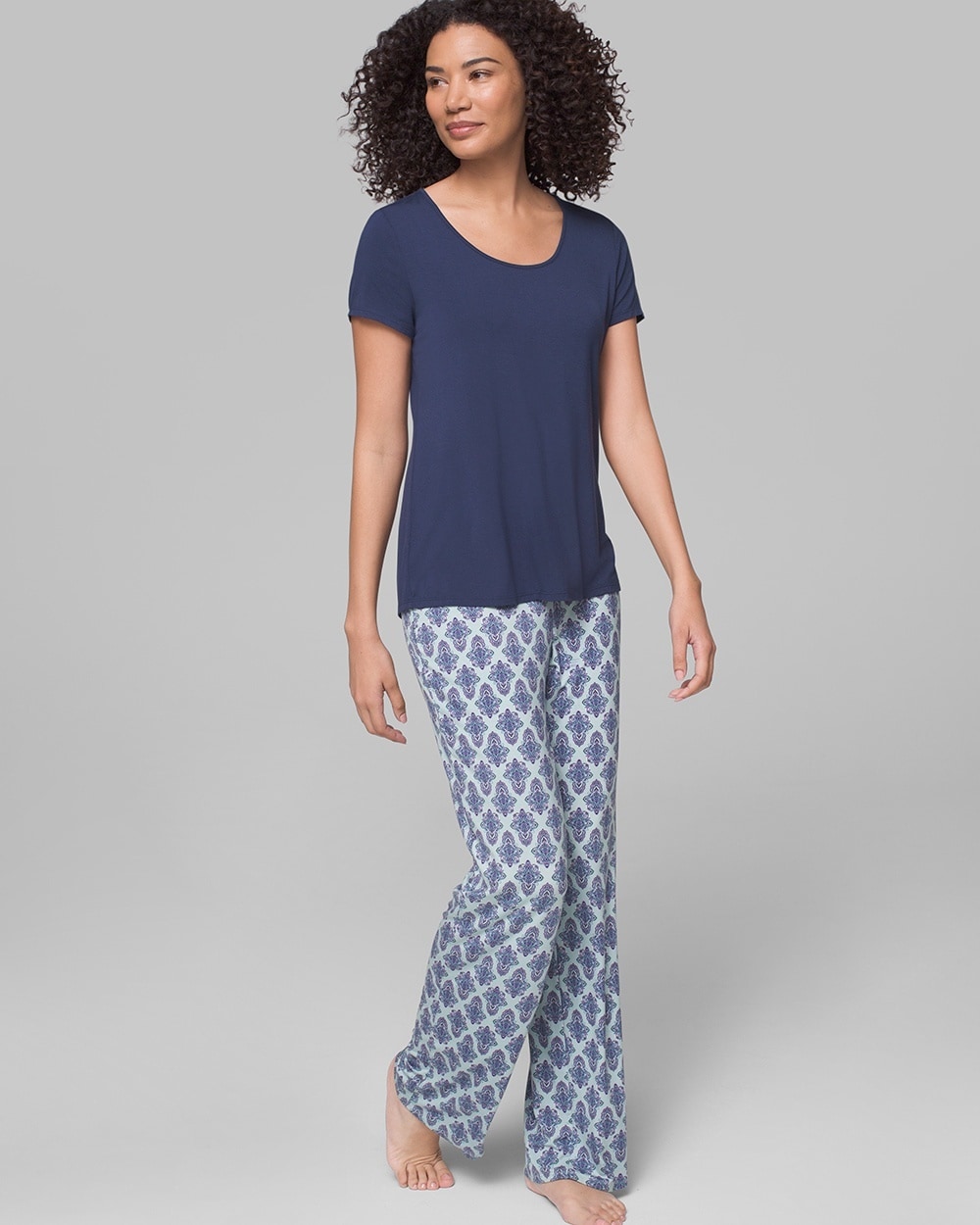 Cool Nights Short Sleeve Pajama Set