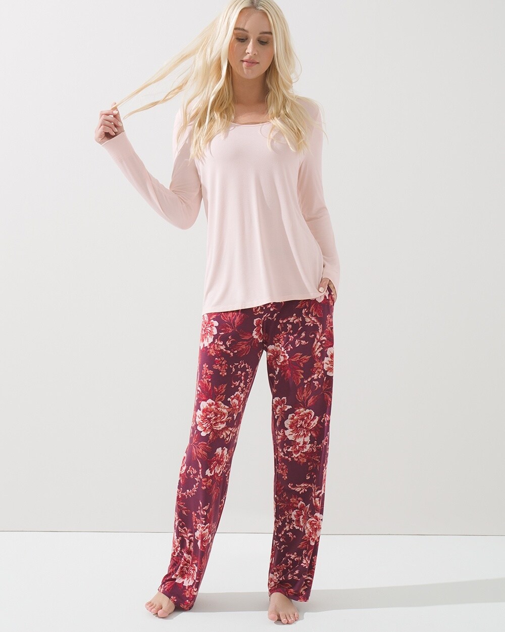 Cool Nights Long Sleeve Pajama Set