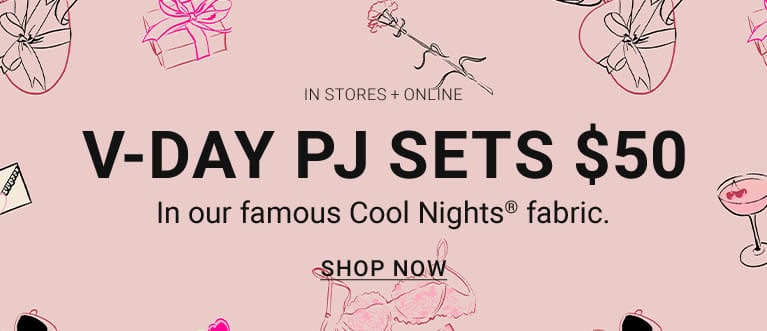 Mobile VDay PJ Sets $50