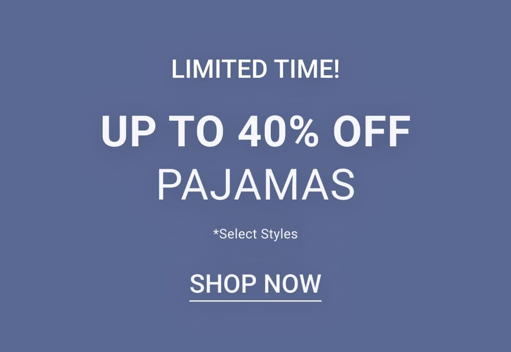 Mobile Up to 40% Off Pajamas