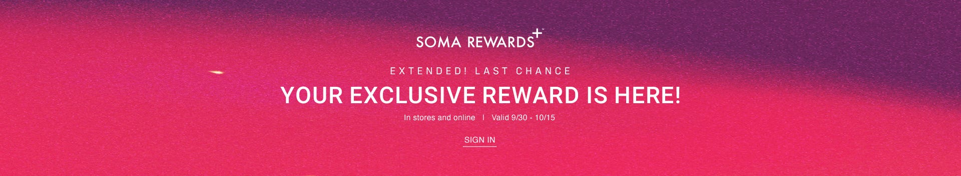 Loyalty Logged In Extended Wardrobe Rewards