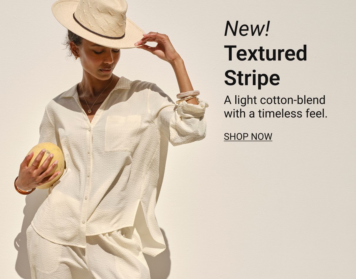 New Textured Stripe