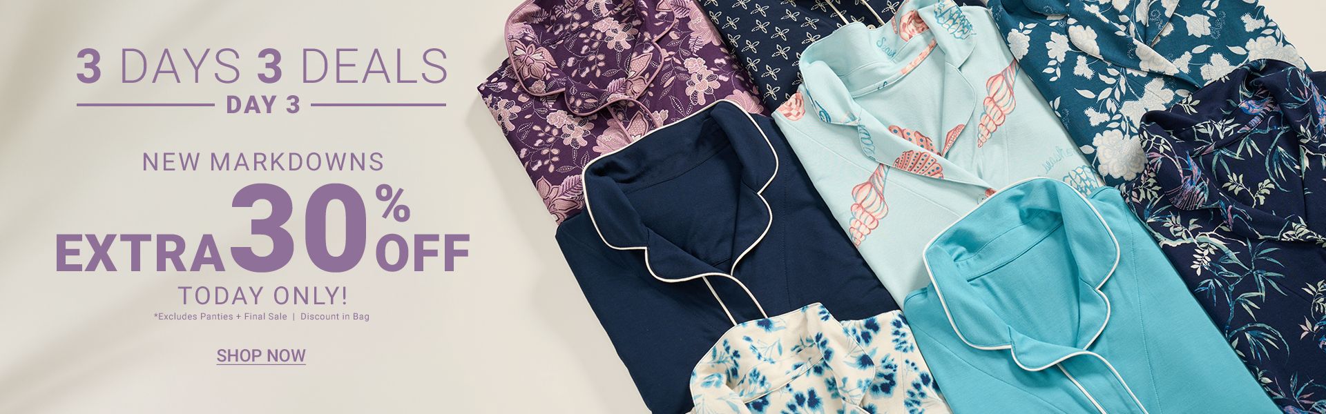 Extra 30% Off New Markdowns