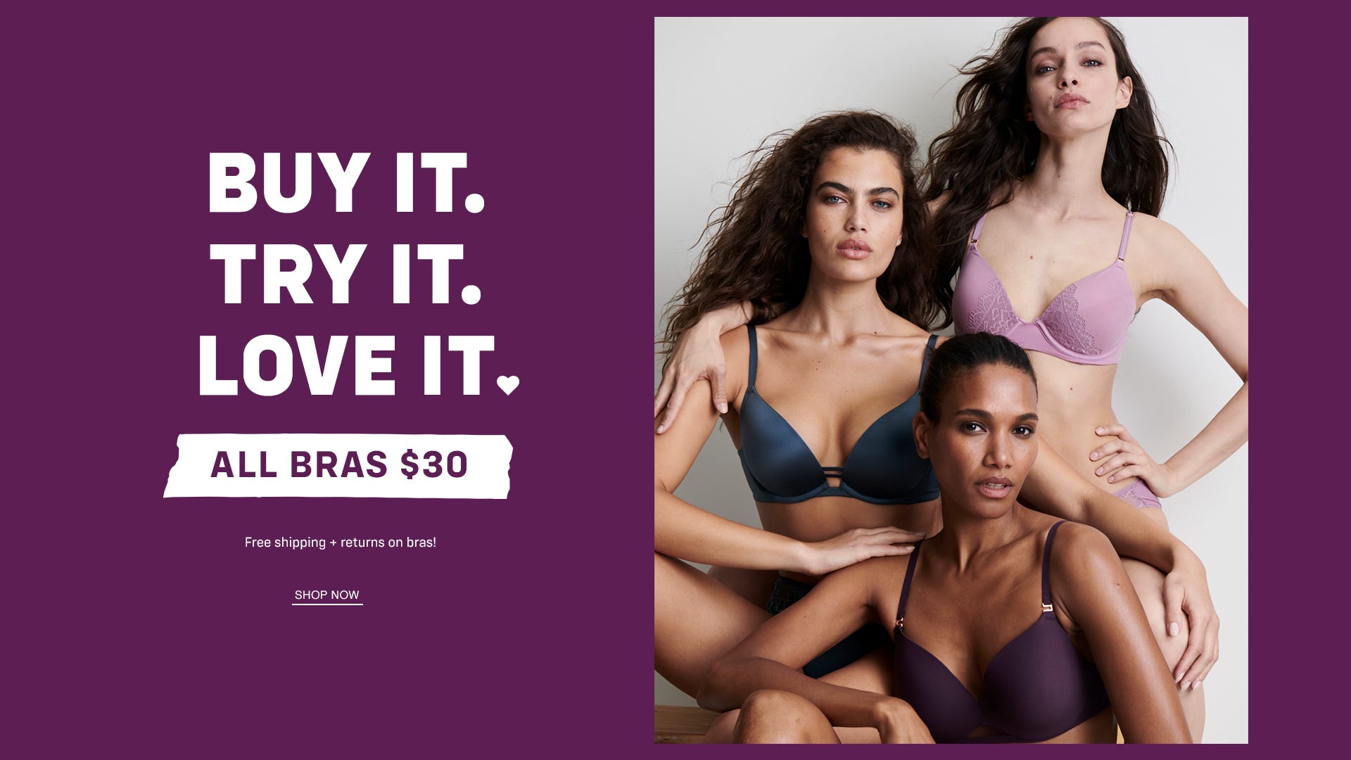 All Bras $30
