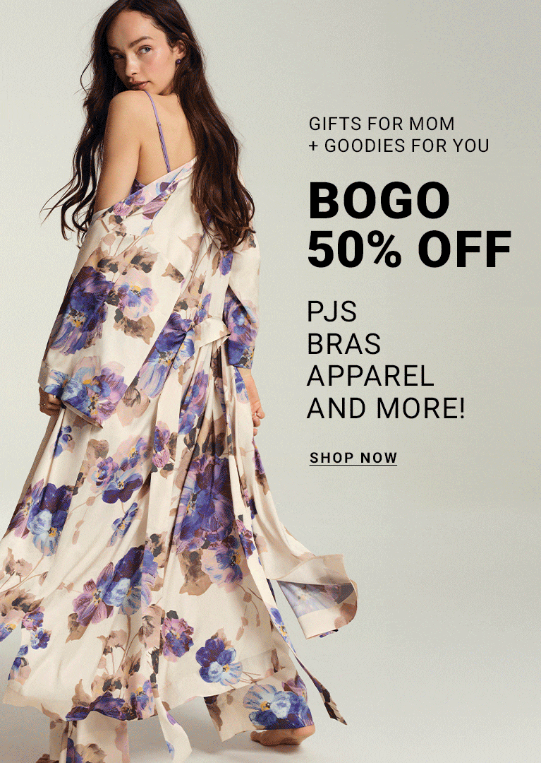 BOGO 50% Off PJs Bras Apparel GIF
