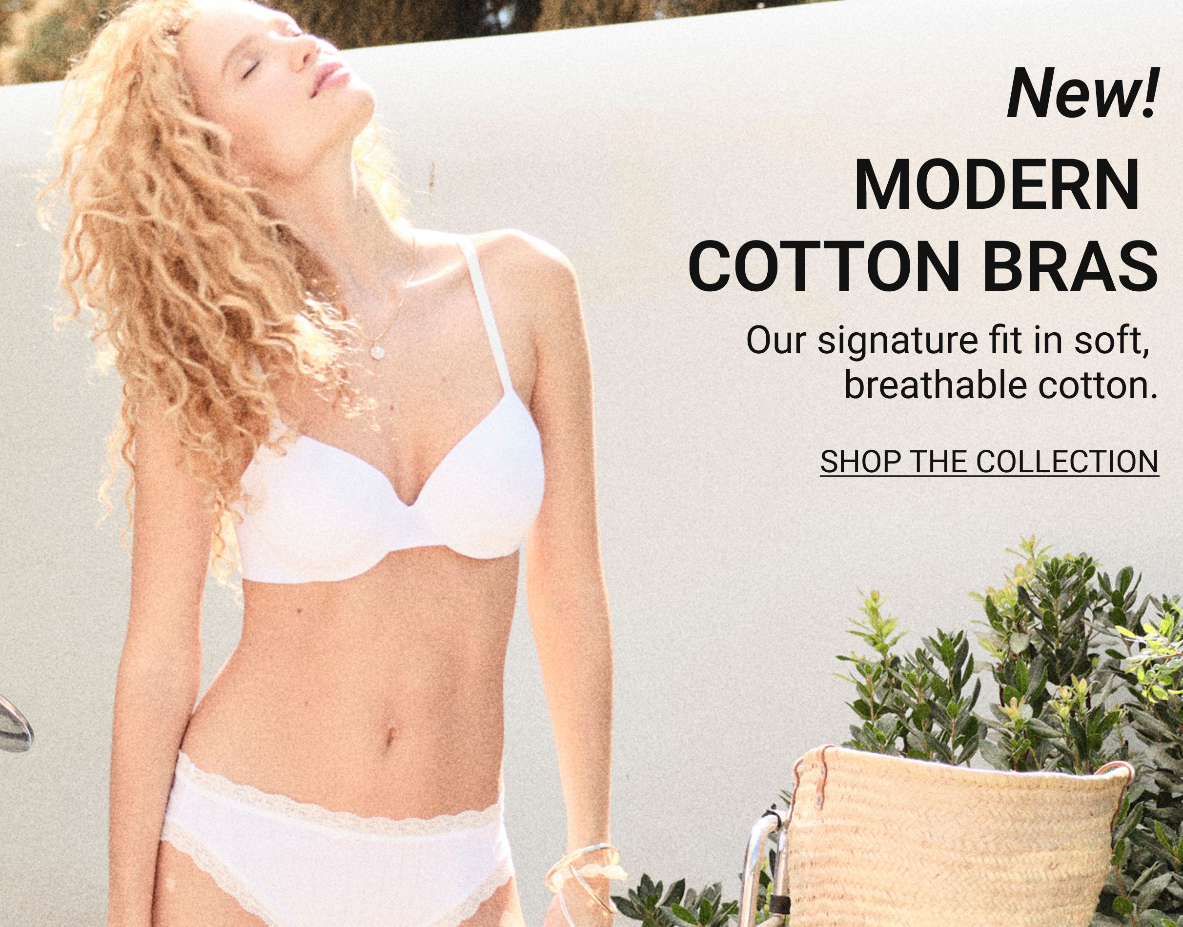 New Modern Cotton Bras