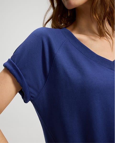 Blue Terry shirt