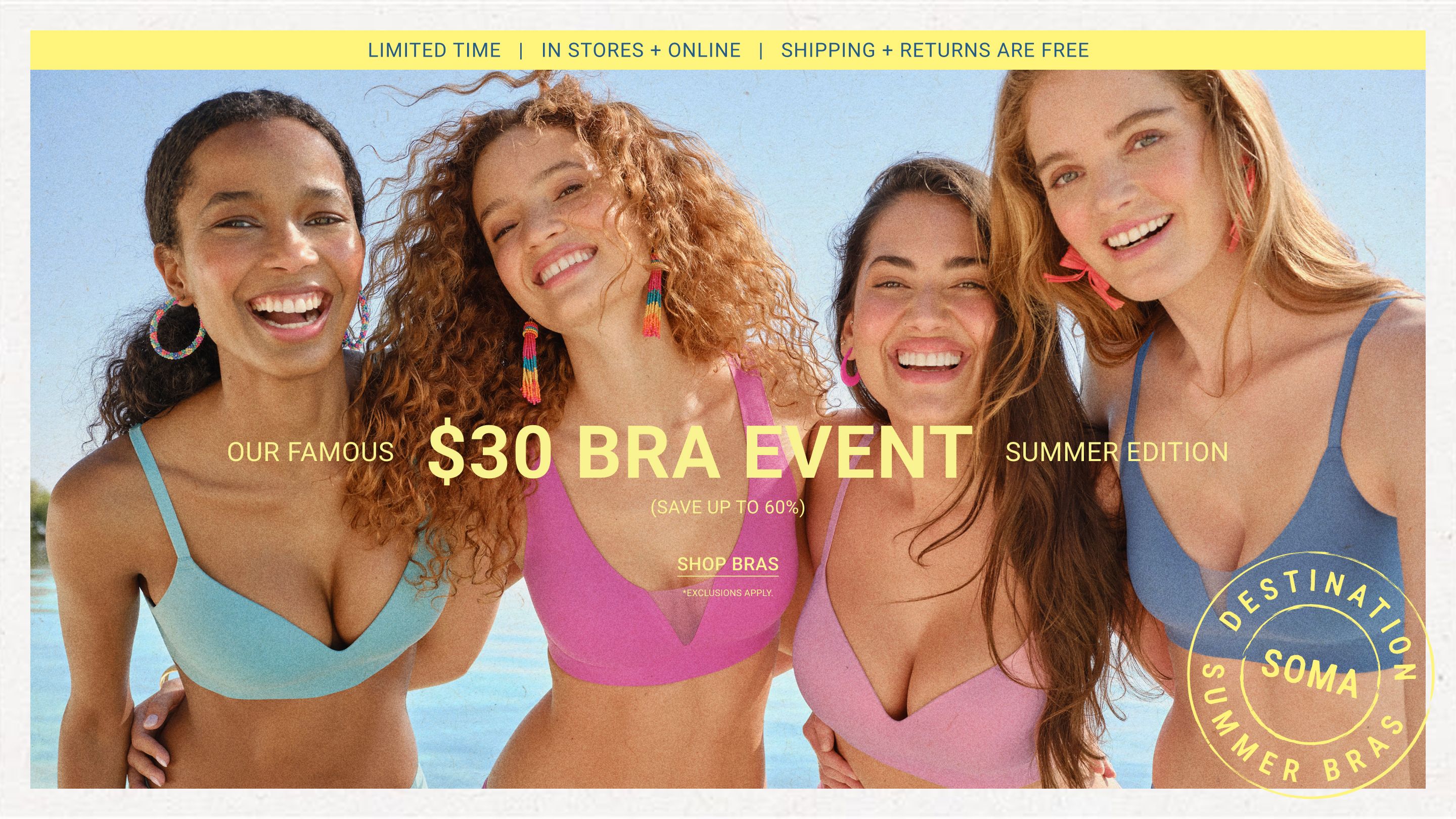 $30 Bra Event