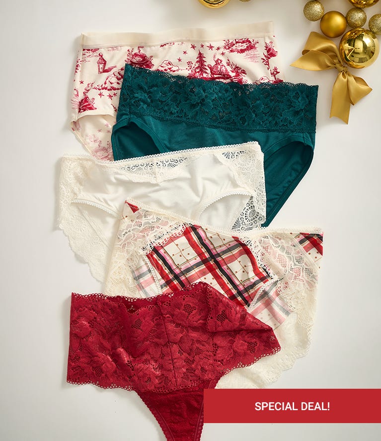 Panties 50% Off 6 or More