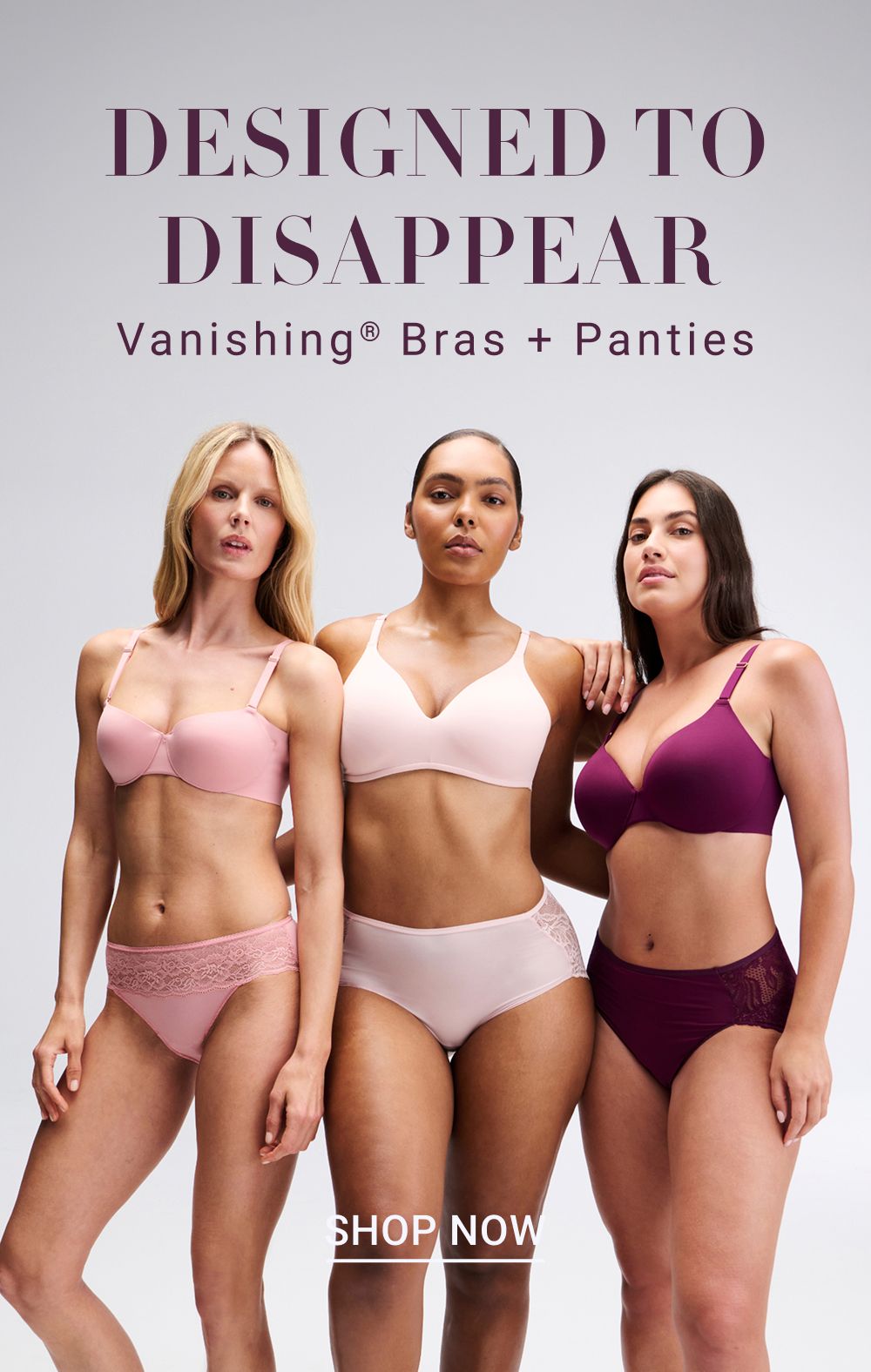 Mobile Vanishing bras and panties