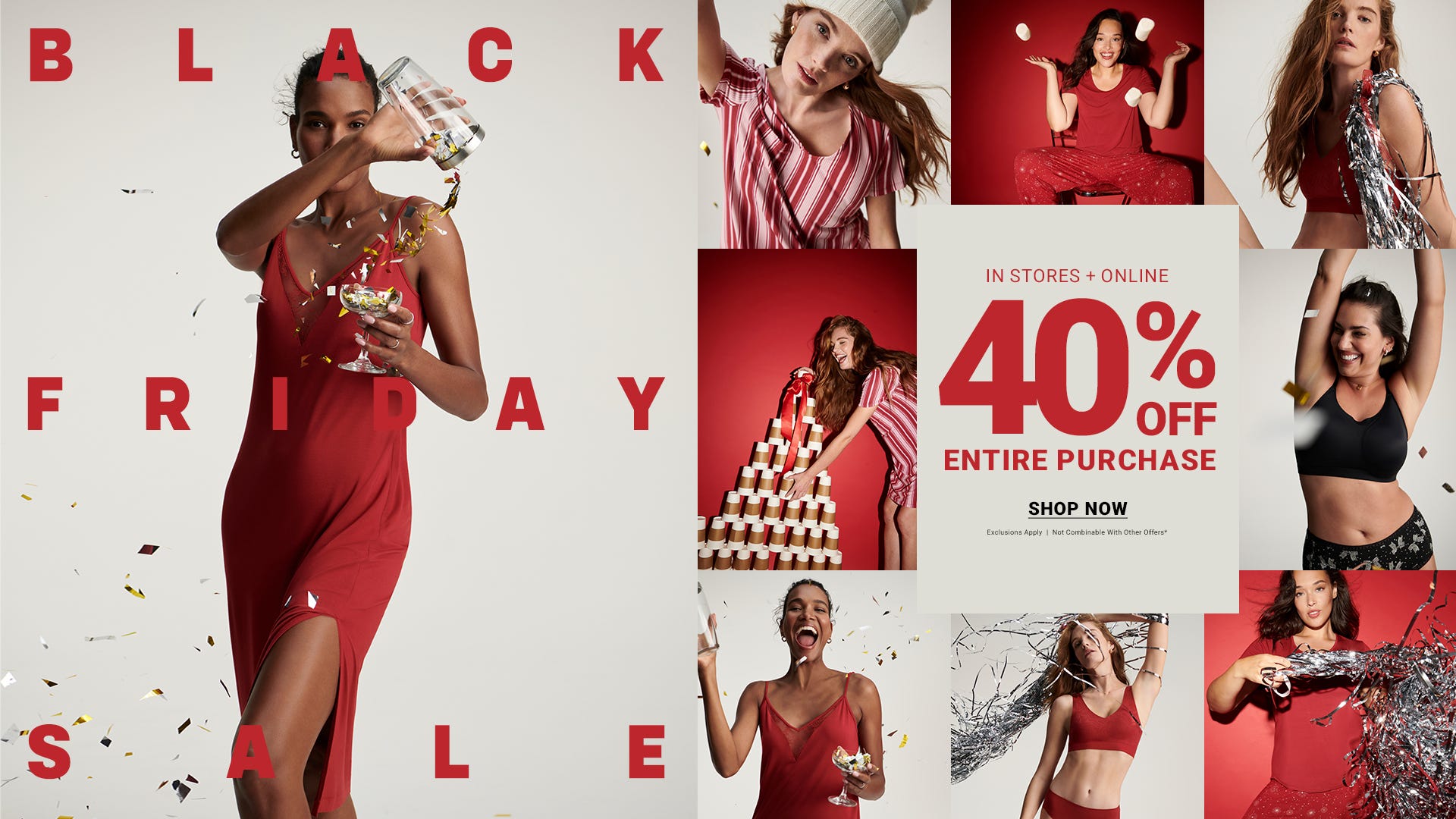 Black Friday Sale 40% Entire Purchase