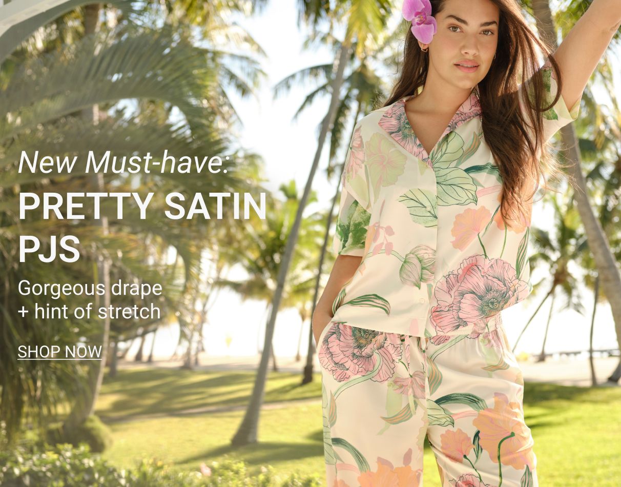 Pretty Satin PJs