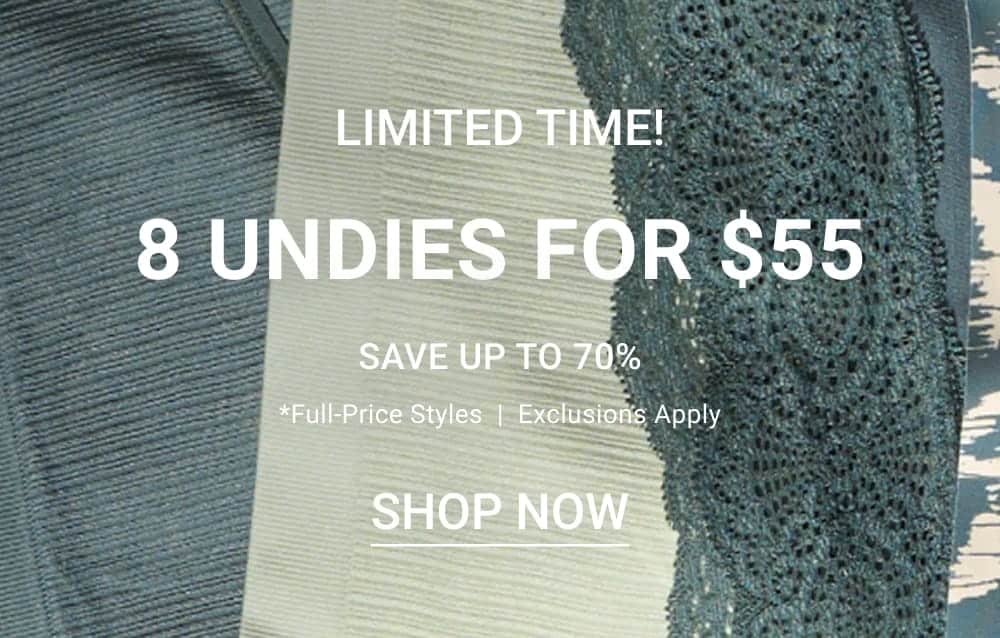 Mobile 8 for $55 Panties
