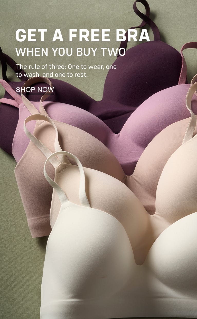 Get a Free Bra when you buy 2