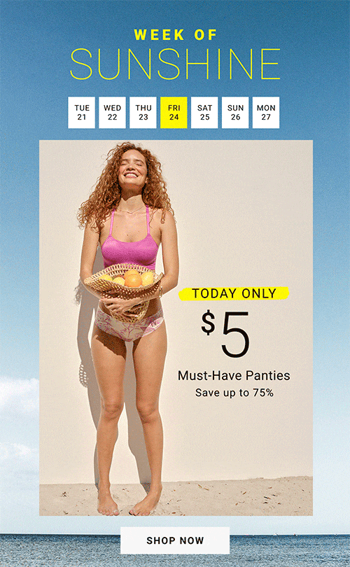 Mobile $5 Must Have Panties