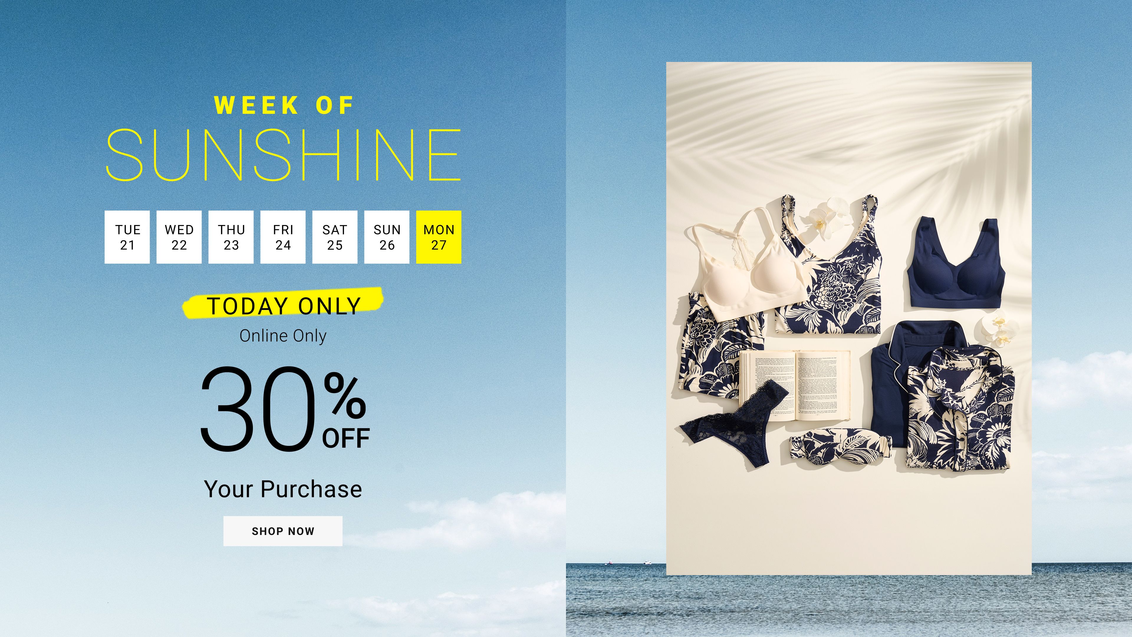 30% Off Your Purchase