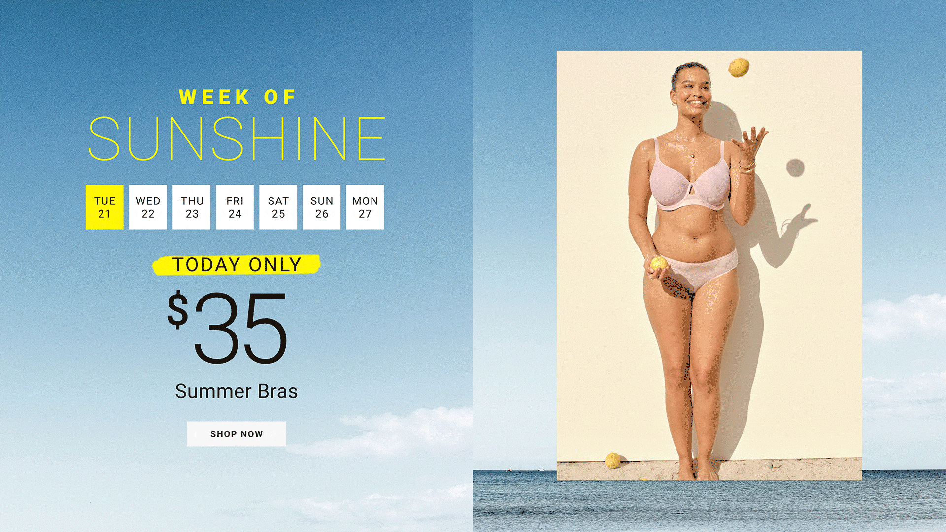 $35 Summer Bras