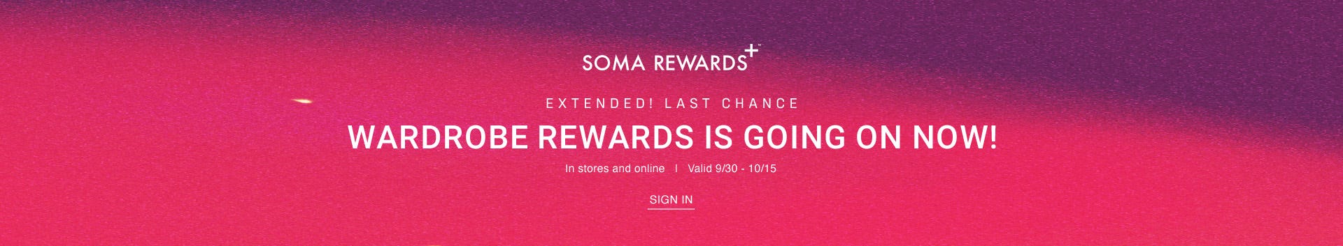 Extended Wardrobe Rewards Guest