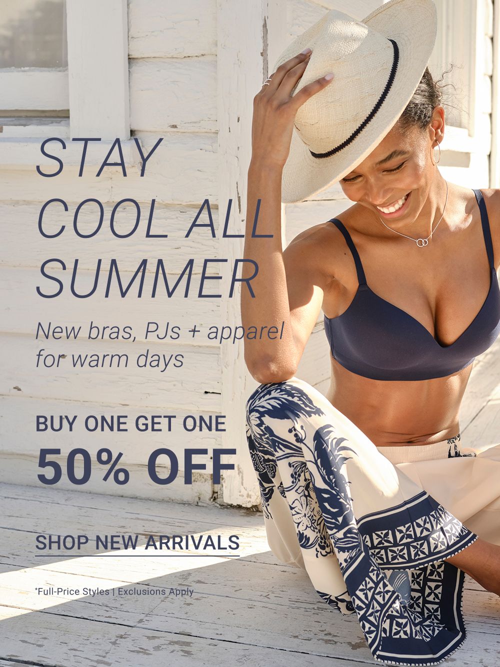 Mobile BOGO 50% Off Bras Pjs Apparel