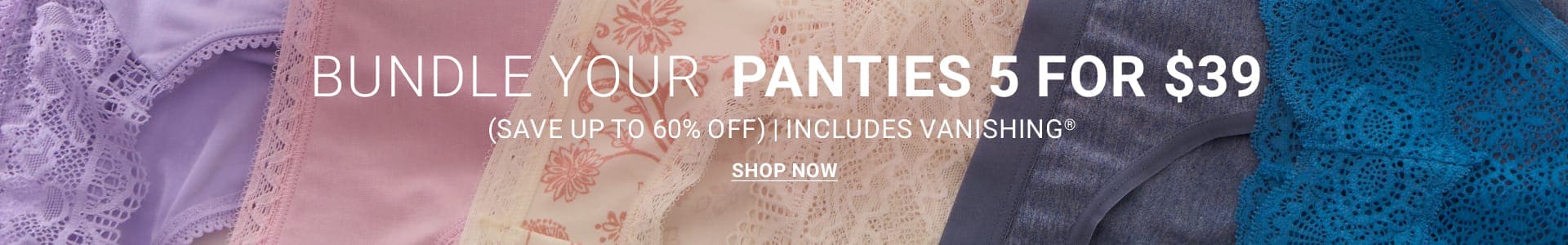 Bundle Your Panties 5 for $39