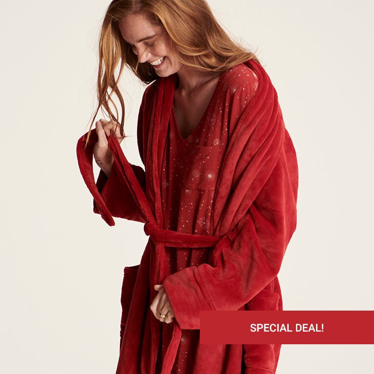 $30 Short Plush Robes