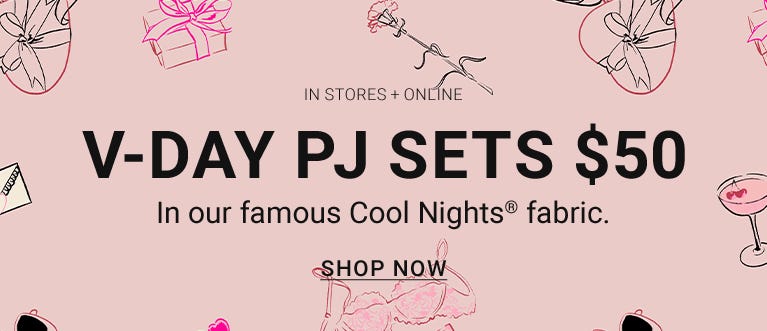 $50 VDay PJ Sets