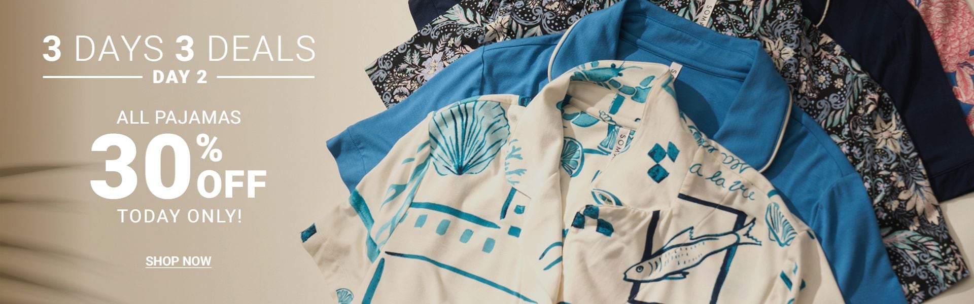 PJs 30% Off Today Only