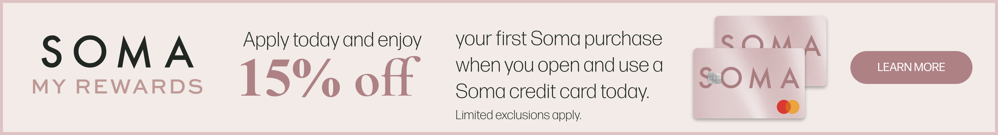 Soma My Rewards Credit Card