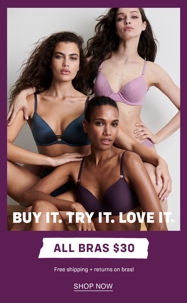 All Bras $30