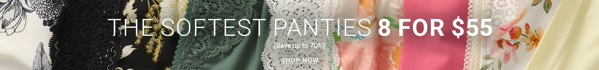 Panties 8 for $55