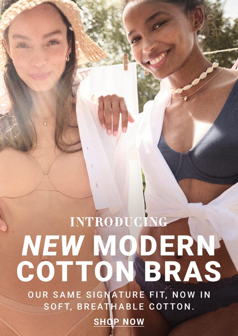 New Modern Cotton Bras