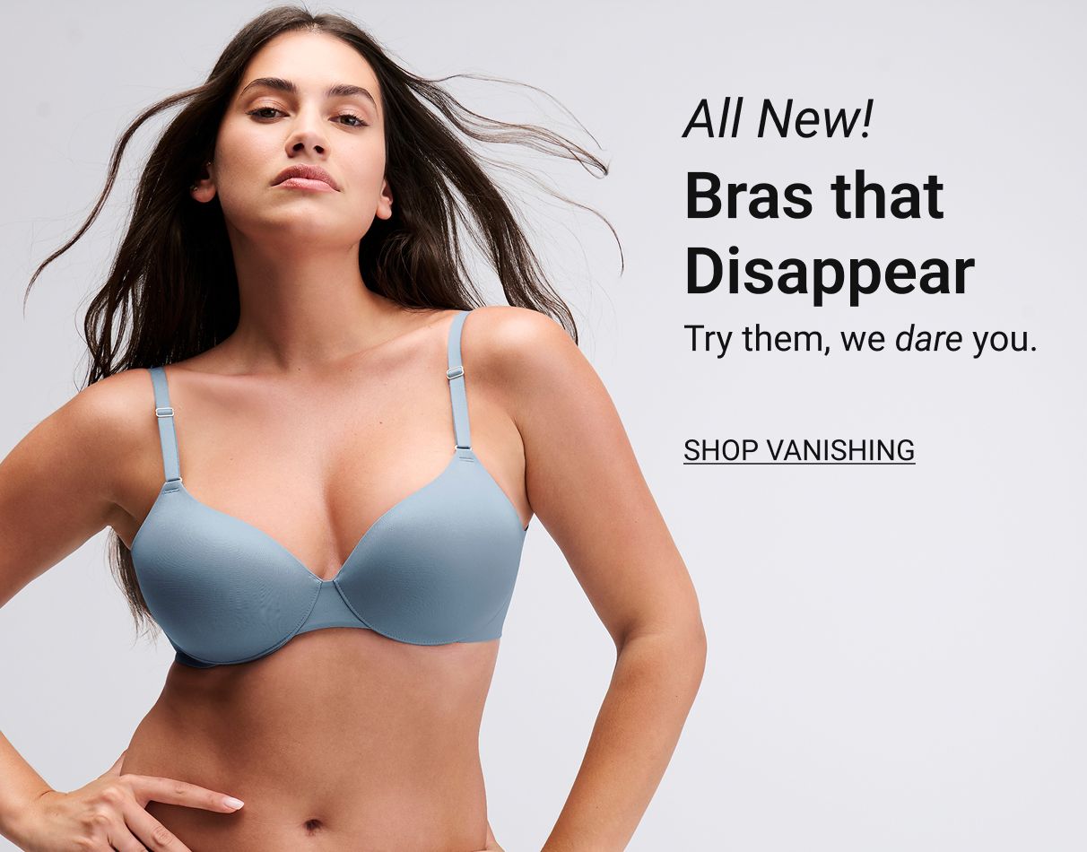 Vanishing Bras that Disappear
