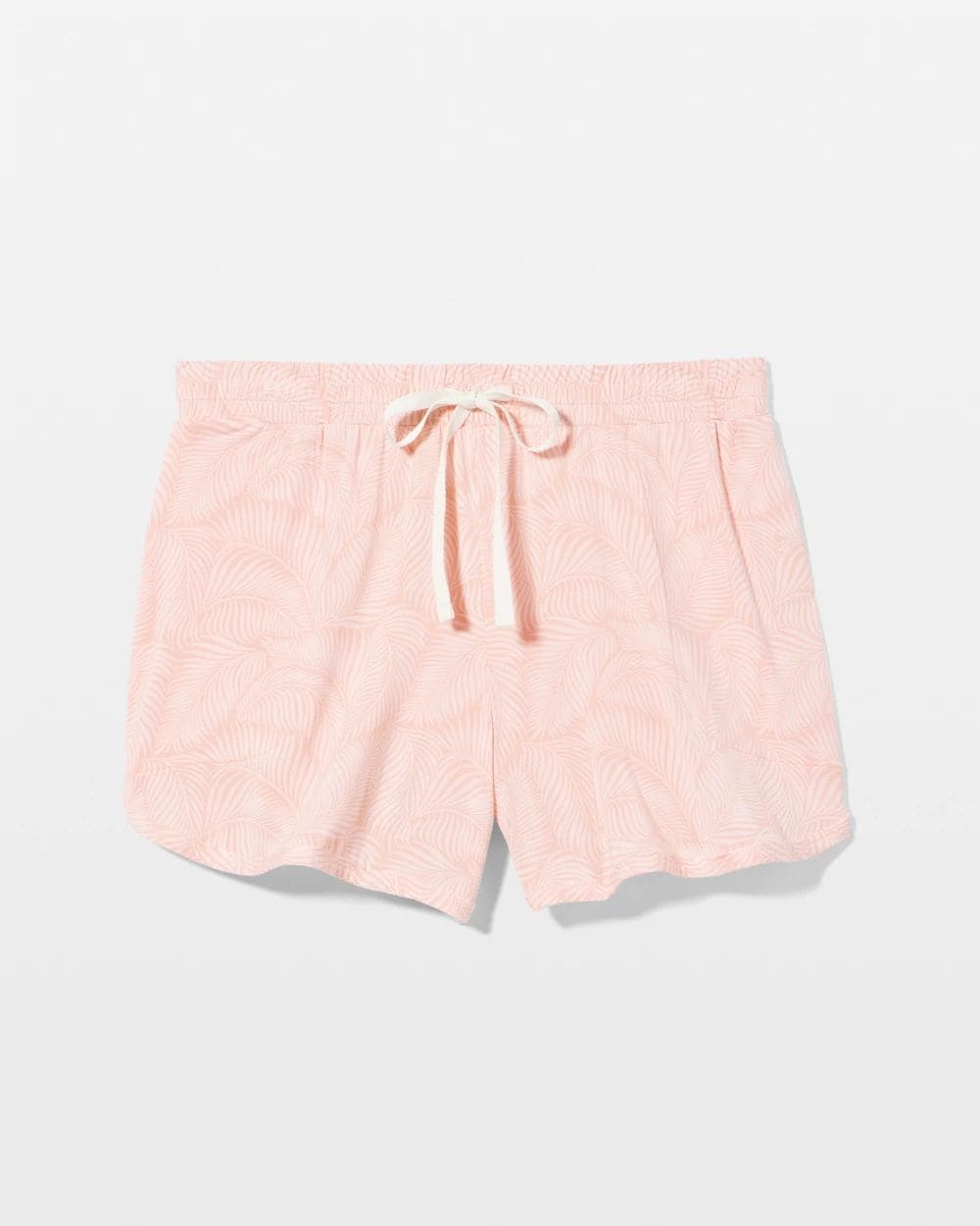 Cool Nights Curved Hem Pajama Shorts