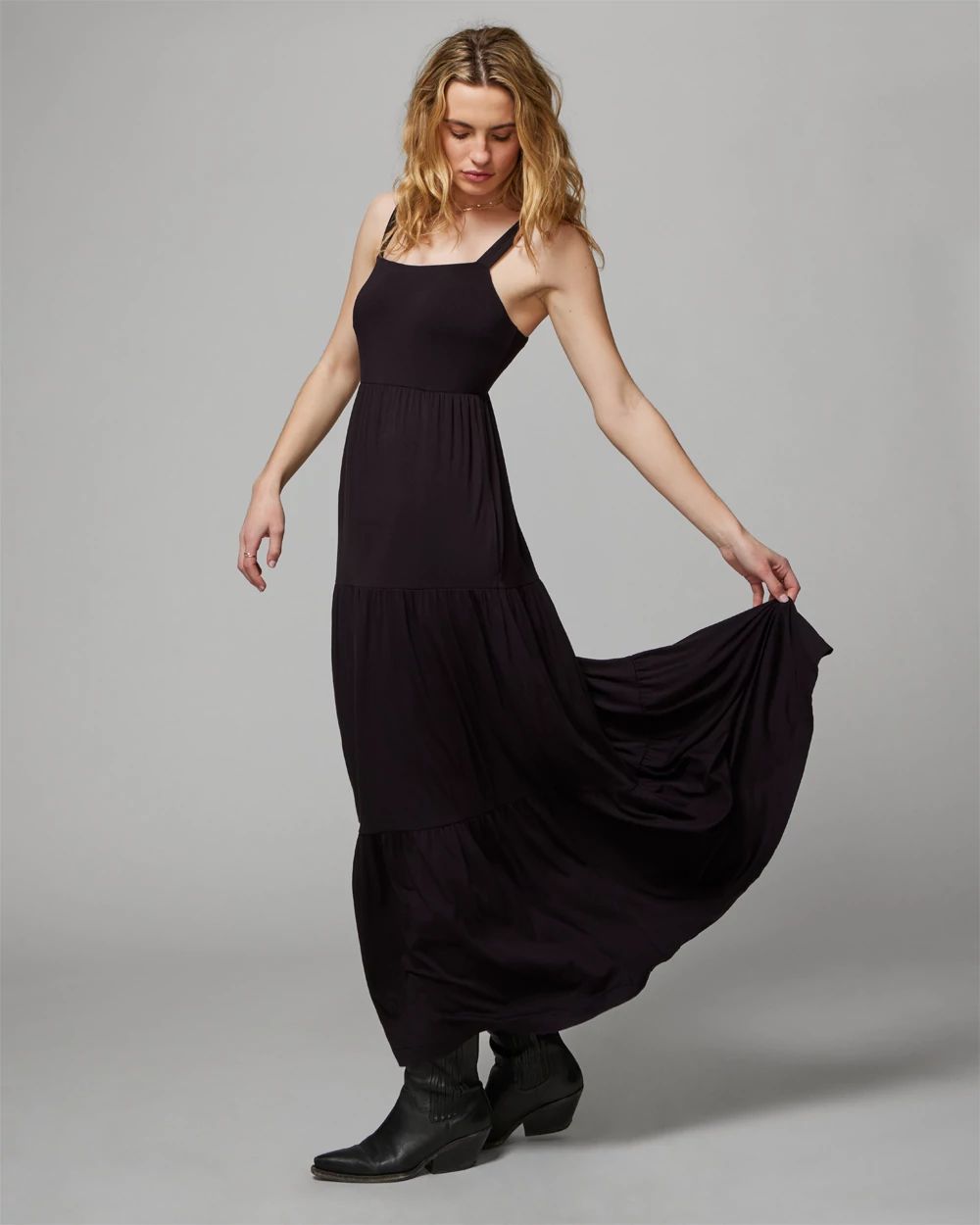 Trapeze Maxi Bra Dress
