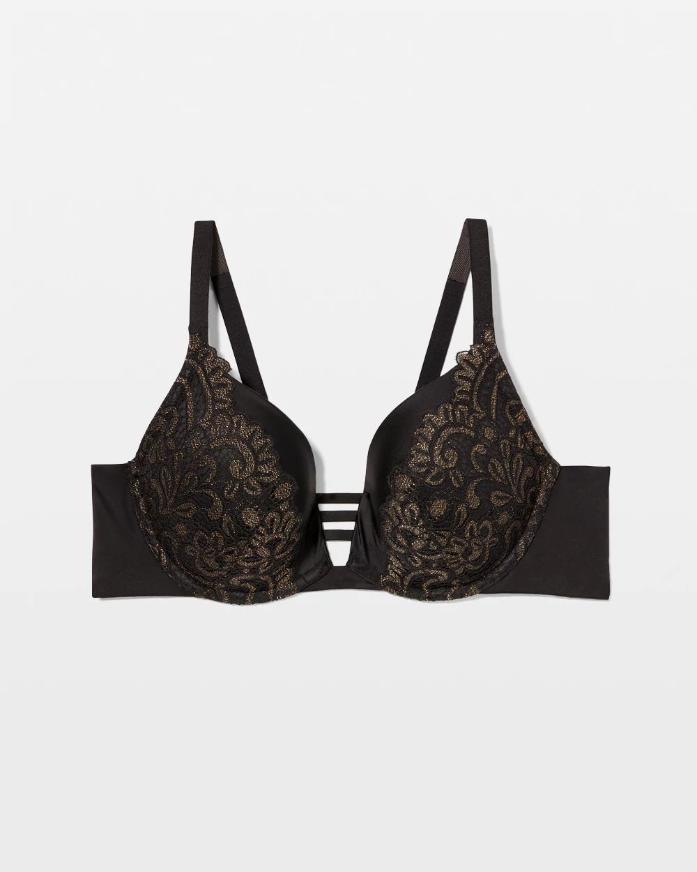 Push-up Plunge Bra with Lace